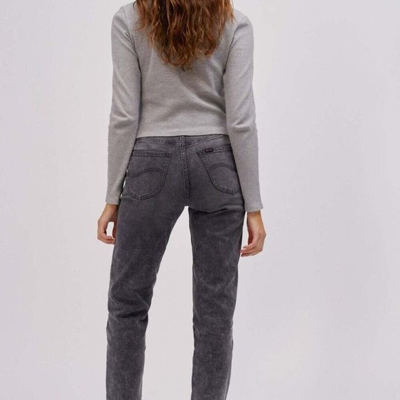 NWT LEE X DAYDREAMER COLLABORATION 90's JEANS, GREY, VARIOUS SIZES - Picture 1 of 9